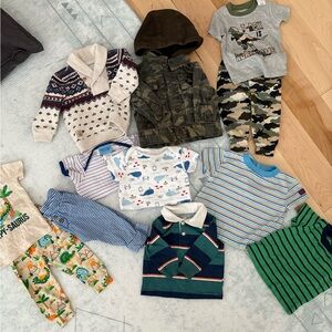 Carter's Nautical Baby Outfit Set - Blue, Red, White